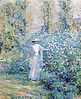 In the Flower Garden by Robert Reid